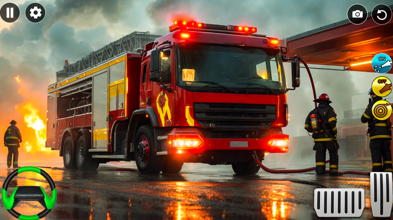 firefighter-truck-simulator Firefighter Truck Simulator 3D – Real Rescue Driving Game